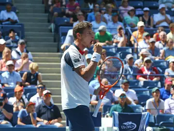 Pablo Carreño celebra un punto contra Schwartzman Pablo Carreño celebra un punto contra Schwartzman