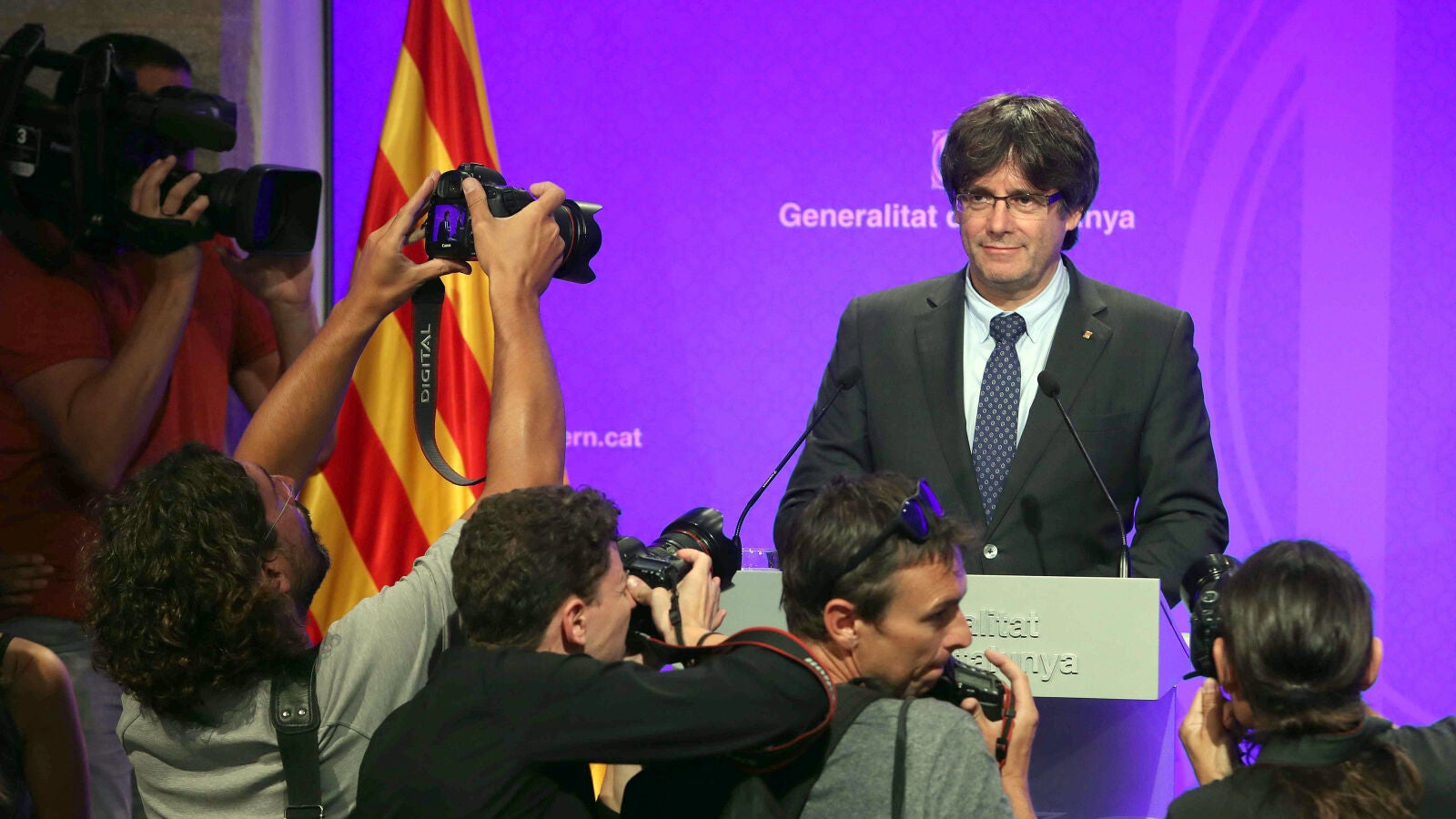 Puigdemont acusa al Gobierno de fomentar el 