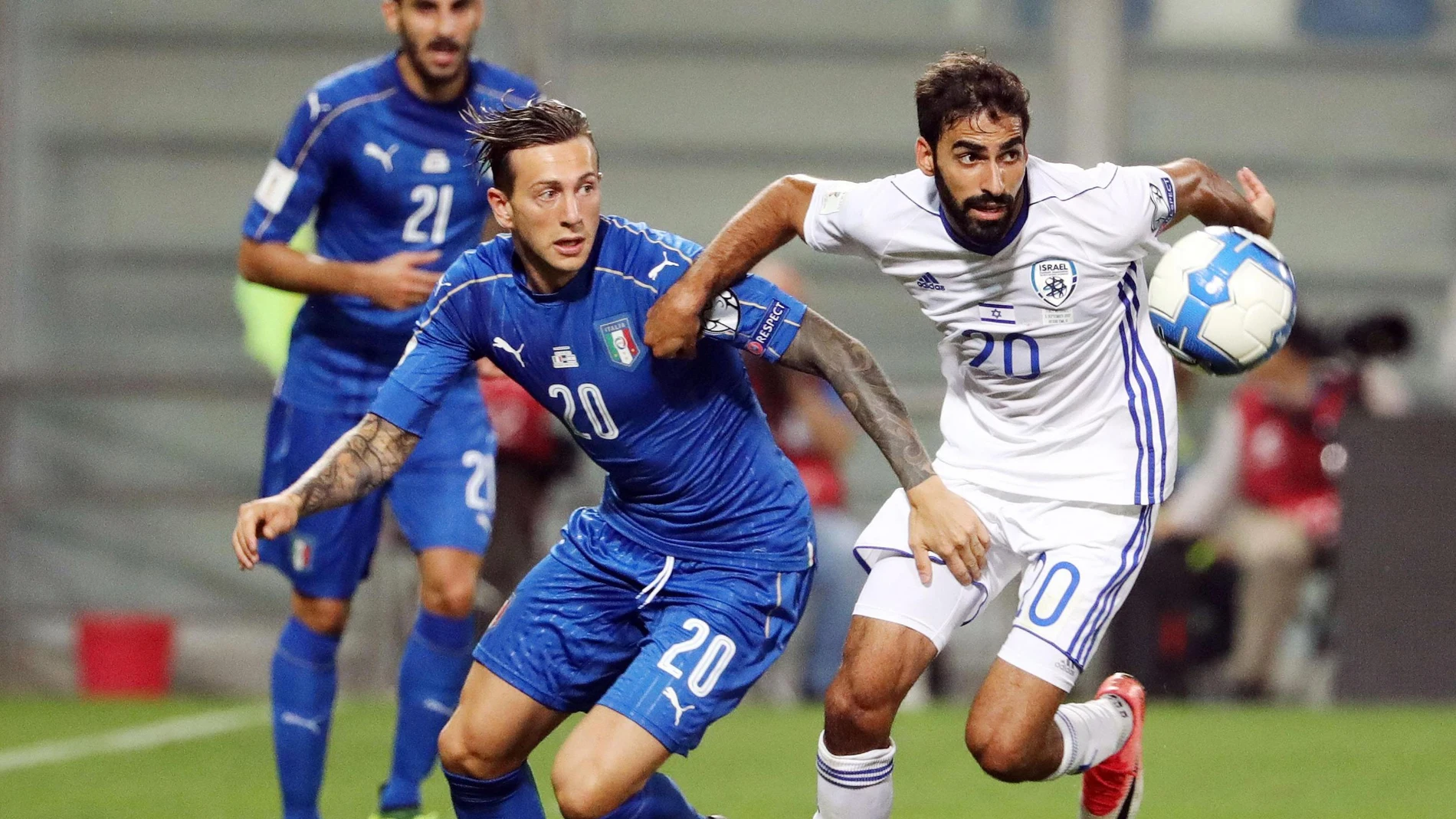 Italia frente a Israel Italia frente a Israel