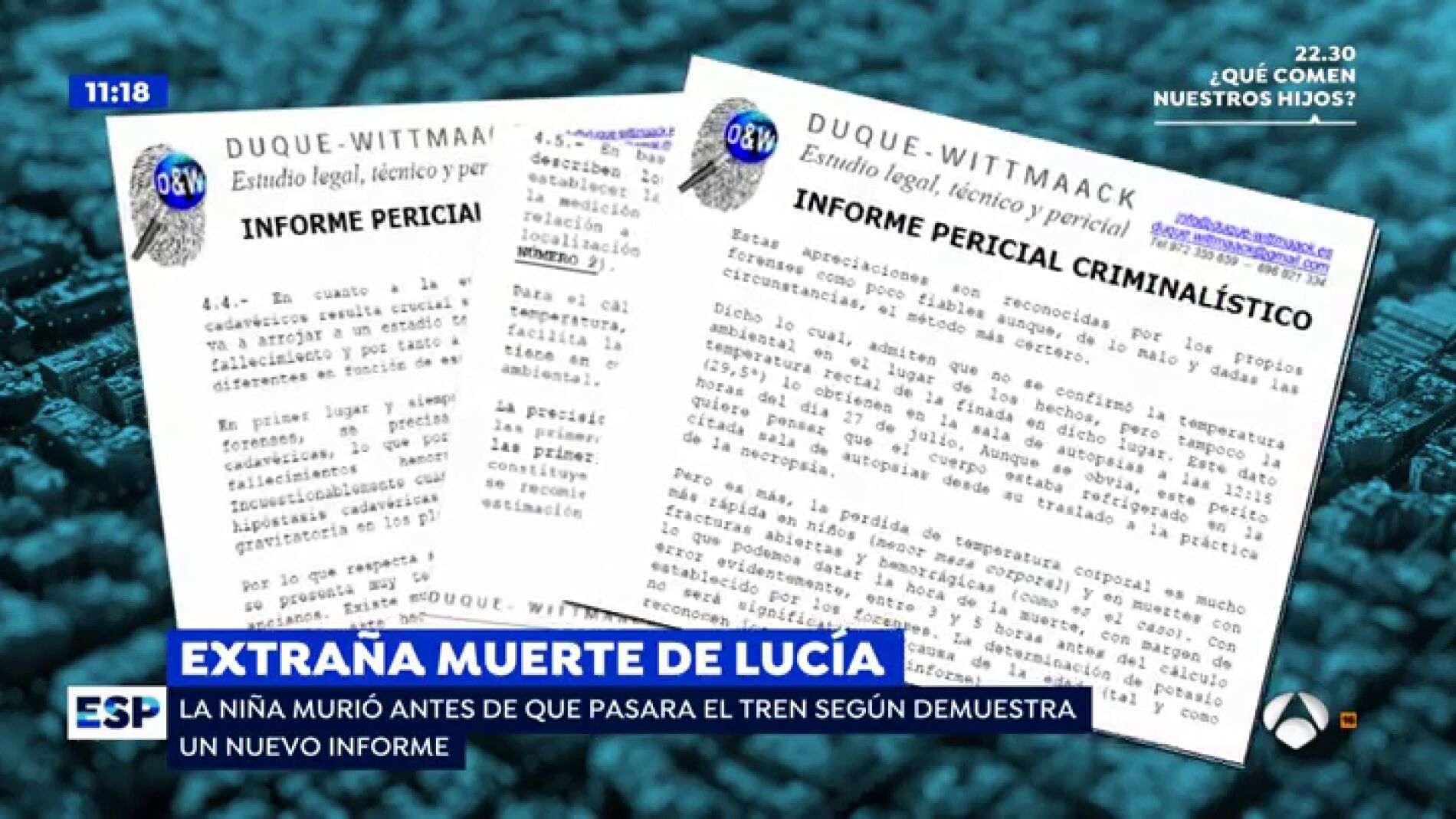 EP nuevo informe lucia