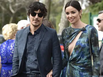 Dafne Fernández y su ya marido Mario Chavarría Dafne Fernández y su ya marido Mario Chavarría