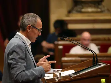 El portavoz de Catalunya Si que es pot, Joan Coscubiela El portavoz de Catalunya Si que es pot, Joan Coscubiela