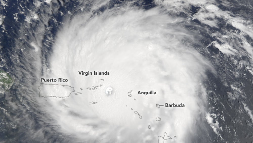 El huracán Irma alcanza Puerto Rico