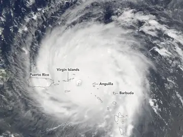 El huracán Irma alcanza Puerto Rico El huracán Irma alcanza Puerto Rico