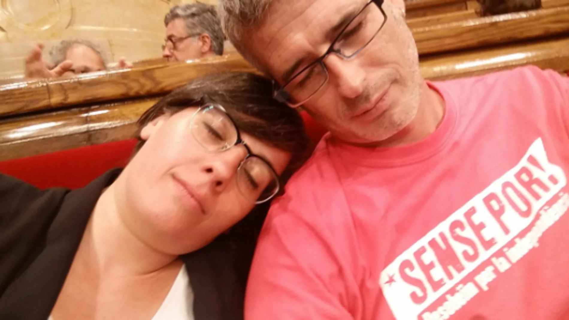 Mireia Boya, dormida Mireia Boya, dormida