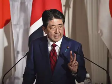 El primer ministro nipón, Shinzo Abe El primer ministro nipón, Shinzo Abe