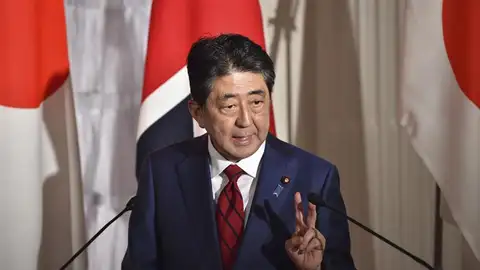 El primer ministro nipón, Shinzo Abe El primer ministro nipón, Shinzo Abe