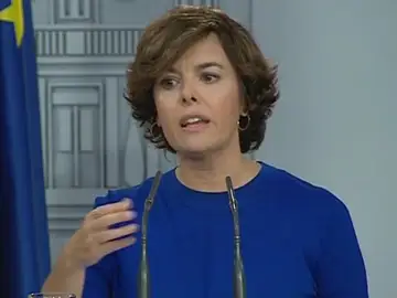La vicepresidenta del Gobierno, Soraya Sáenz de Santamaría La vicepresidenta del Gobierno, Soraya Sáenz de Santamaría