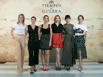 Las Damas Enfermeras de 'Tiempos de guerra' en el FesTVal de Vitoria Las Damas Enfermeras de 'Tiempos de guerra' en el FesTVal de Vitoria