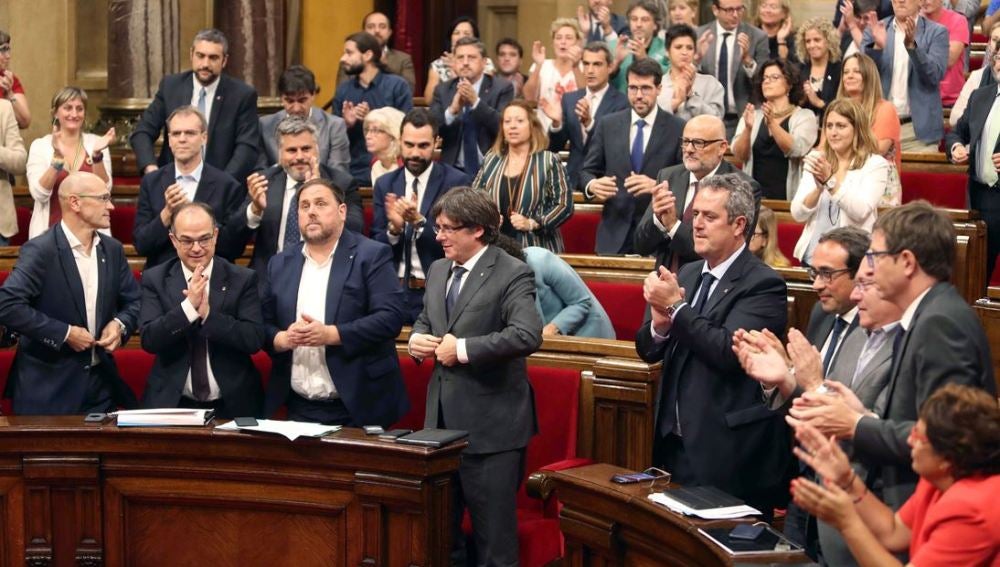 El Parlament catalán