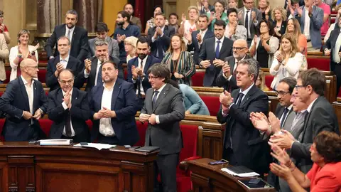 El Parlament catalán El Parlament catalán