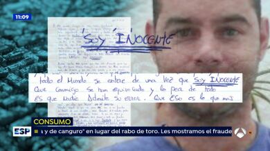 Carta del acusado de los crímenes de Almonte defendiendo su inocencia