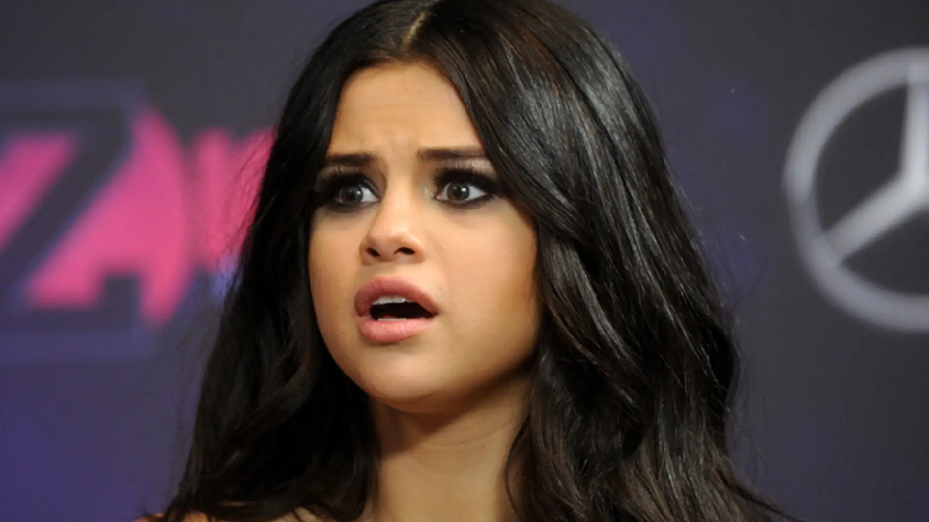 Selena Gomez asustada