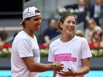 Rafa Nadal y Garbiñe Muguruza Rafa Nadal y Garbiñe Muguruza