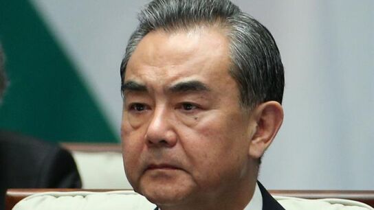 El ministro de Exteriores chino, Wang Yi