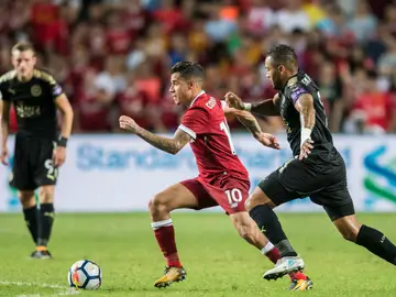 El Liverpool contra el Leicester City El Liverpool contra el Leicester City