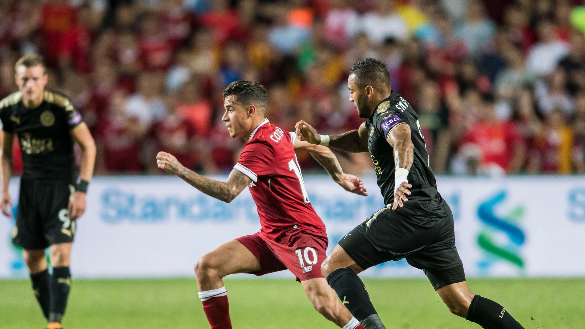 El Liverpool contra el Leicester City El Liverpool contra el Leicester City