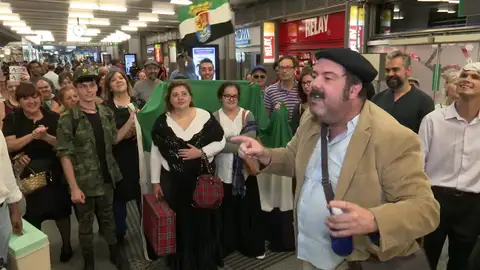 Asombro al ver trenes que funcionan Asombro al ver trenes que funcionan