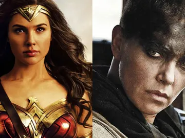 Gal Gadot y Charlize Theron Gal Gadot y Charlize Theron