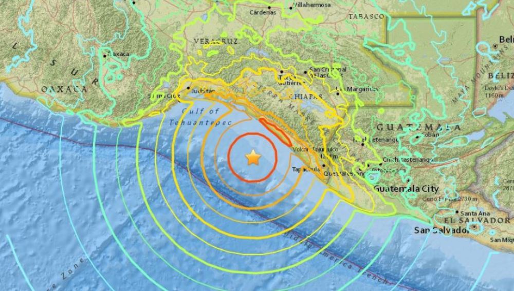 Terremoto en México