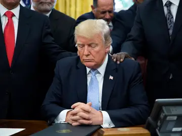 El presidente estadounidense, Donald Trump El presidente estadounidense, Donald Trump