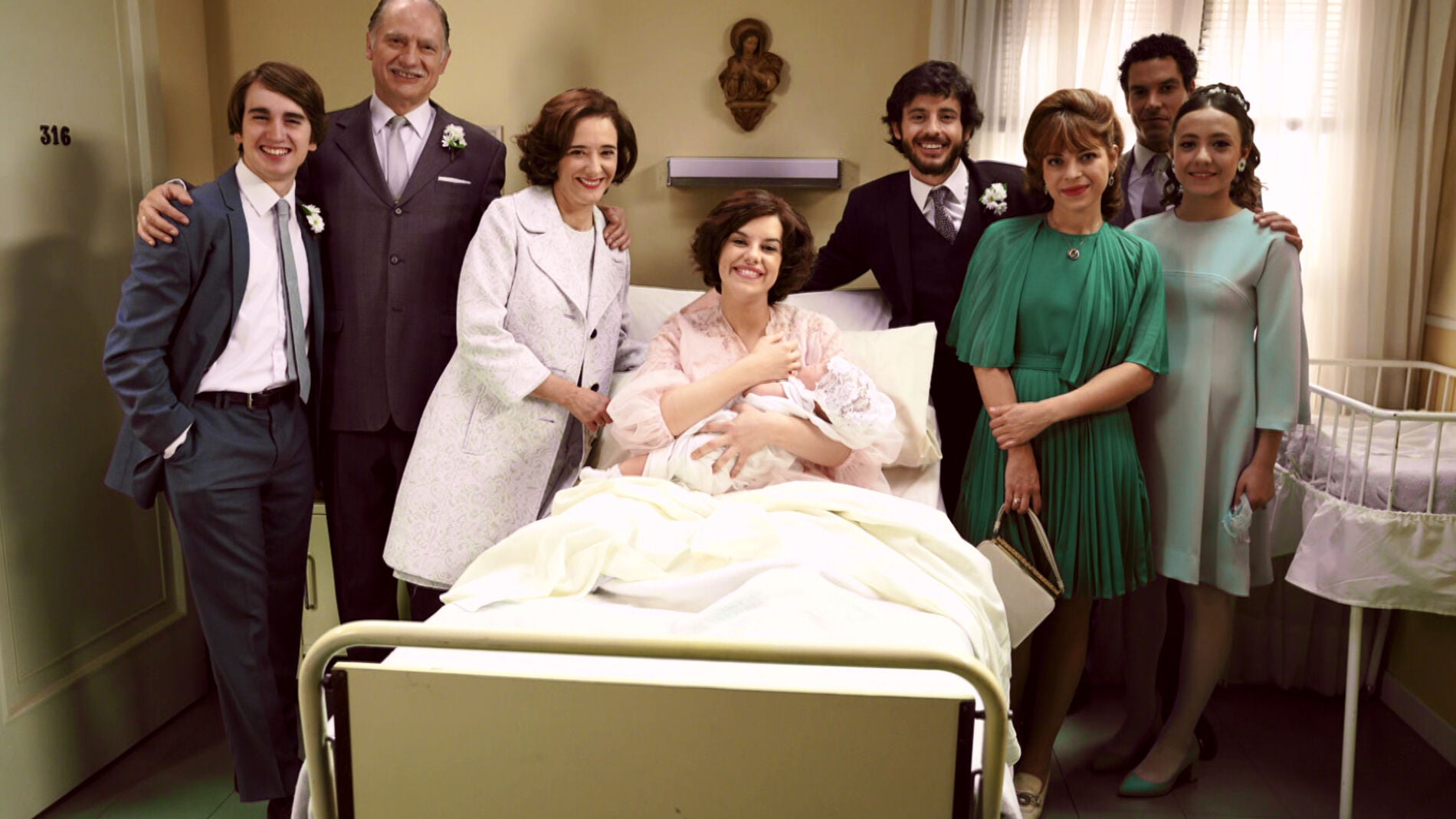 Una imagen que unir&aacute; a los Novoa de por vida