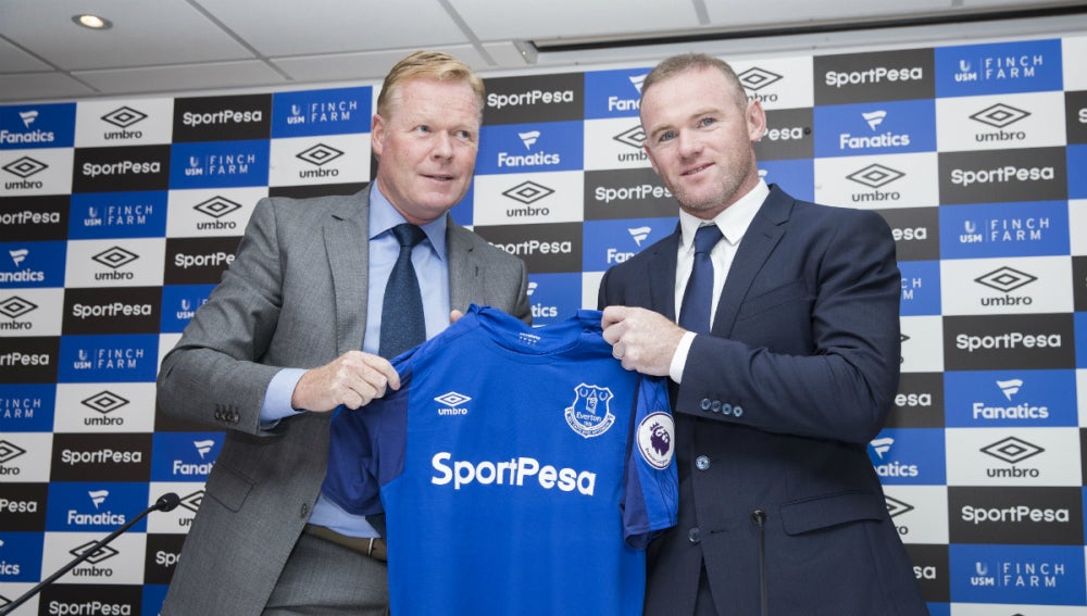 Koeman, con Rooney