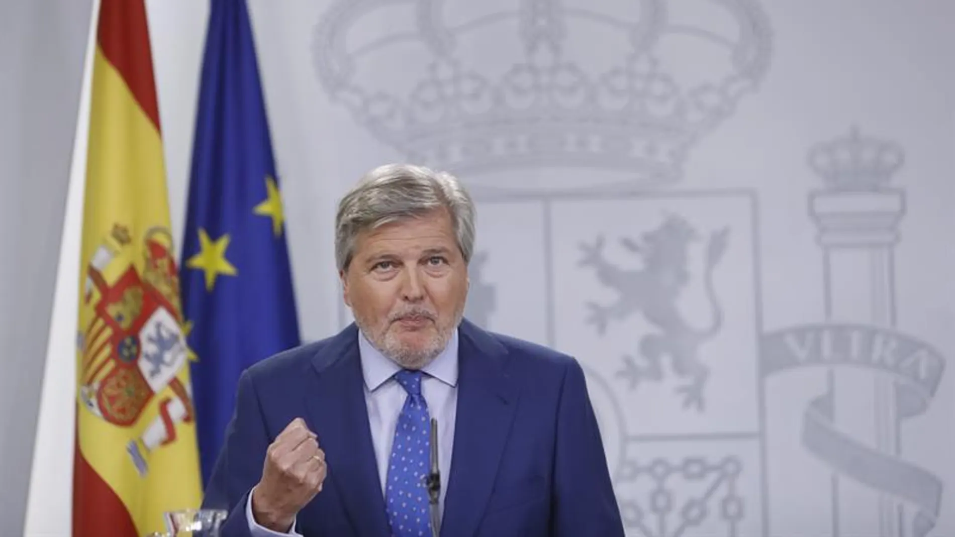 El portavoz del Gobierno, Íñigo Méndez de Vigo El portavoz del Gobierno, Íñigo Méndez de Vigo