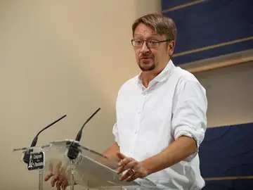 El líder de Catalunya en Comú, Xavier Domènech El líder de Catalunya en Comú, Xavier Domènech