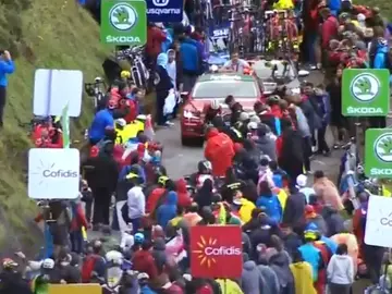 Contador, subiendo L'Angliru Contador, subiendo L'Angliru