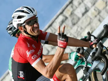 Alberto Contador, en la Vuelta Alberto Contador, en la Vuelta