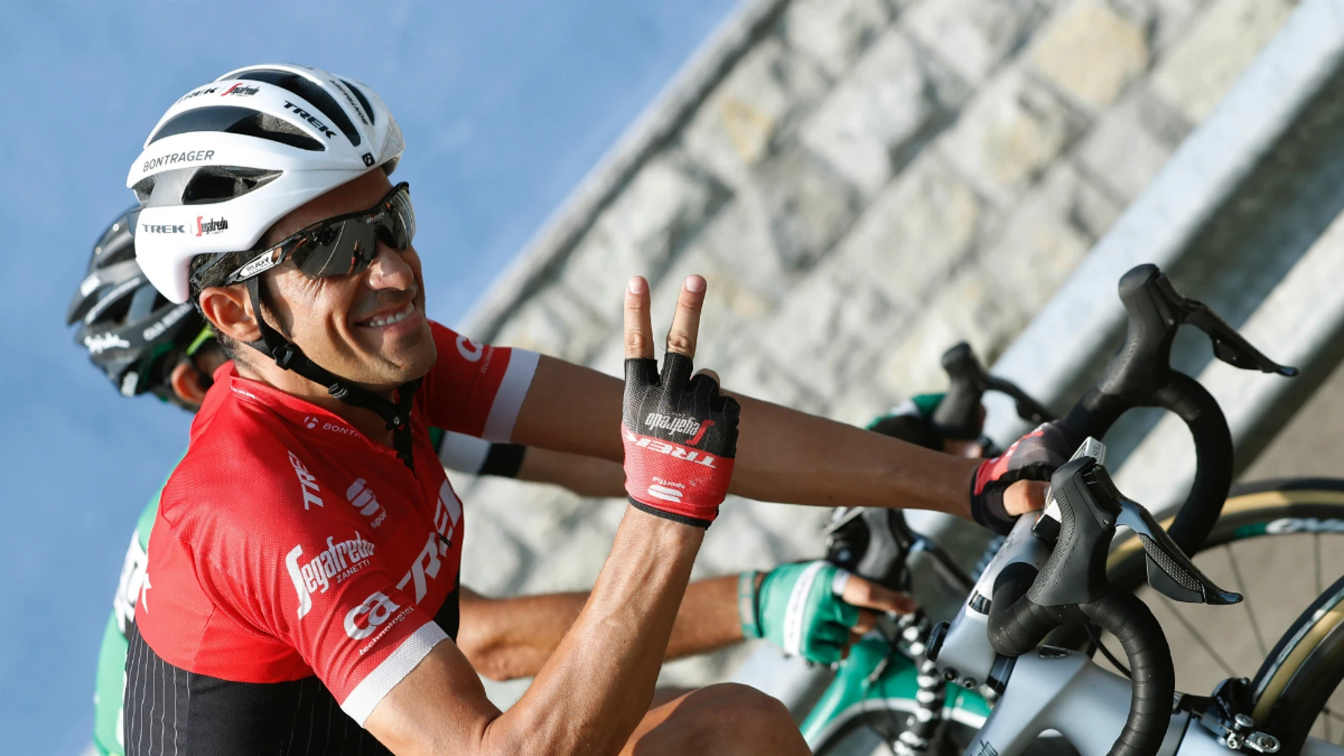 Alberto Contador, en la Vuelta Alberto Contador, en la Vuelta