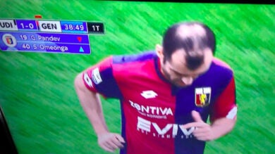 La 'curiosa' forma de la calva en el pelo de Goran Pandev