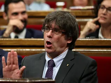 El presidente de la Generalitat, Carles Puigdemont El presidente de la Generalitat, Carles Puigdemont