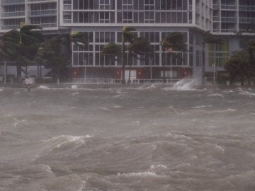 Huracán Irma en Miami, Florida