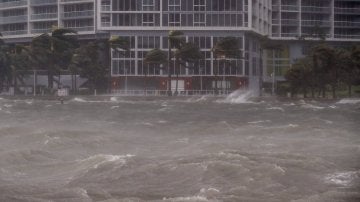 Hurac&aacute;n Irma en Miami, Florida