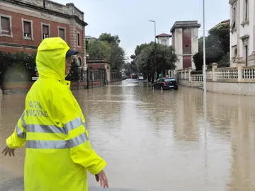 Las inundaciones en Livorno Las inundaciones en Livorno