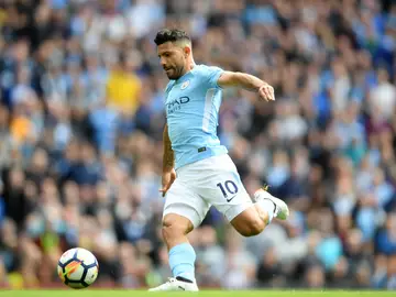 Kun Agüero con el City Kun Agüero con el City