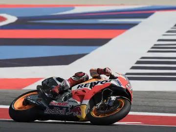 Márquez rueda con la Honda en Misano Márquez rueda con la Honda en Misano