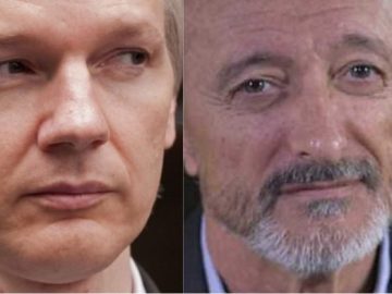 Julian Assange y Arturo Pérez-Reverte se enfrentan en Twitter
