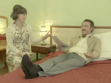 El placentero masaje de pies que Álvaro espera de Rosana El placentero masaje de pies que Álvaro espera de Rosana