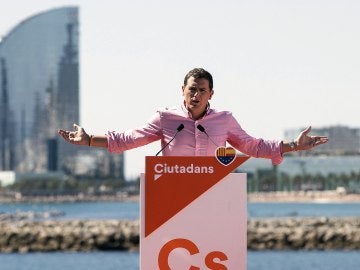 El presidente de Ciudadanos, Albert Rivera, protagoniza un acto en Barcelona con motivo de la Diada 