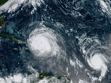 Imagen de un huracán Imagen de un huracán