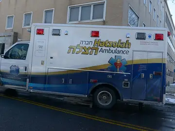 Ambulancia en Kensington, EEUU Ambulancia en Kensington, EEUU