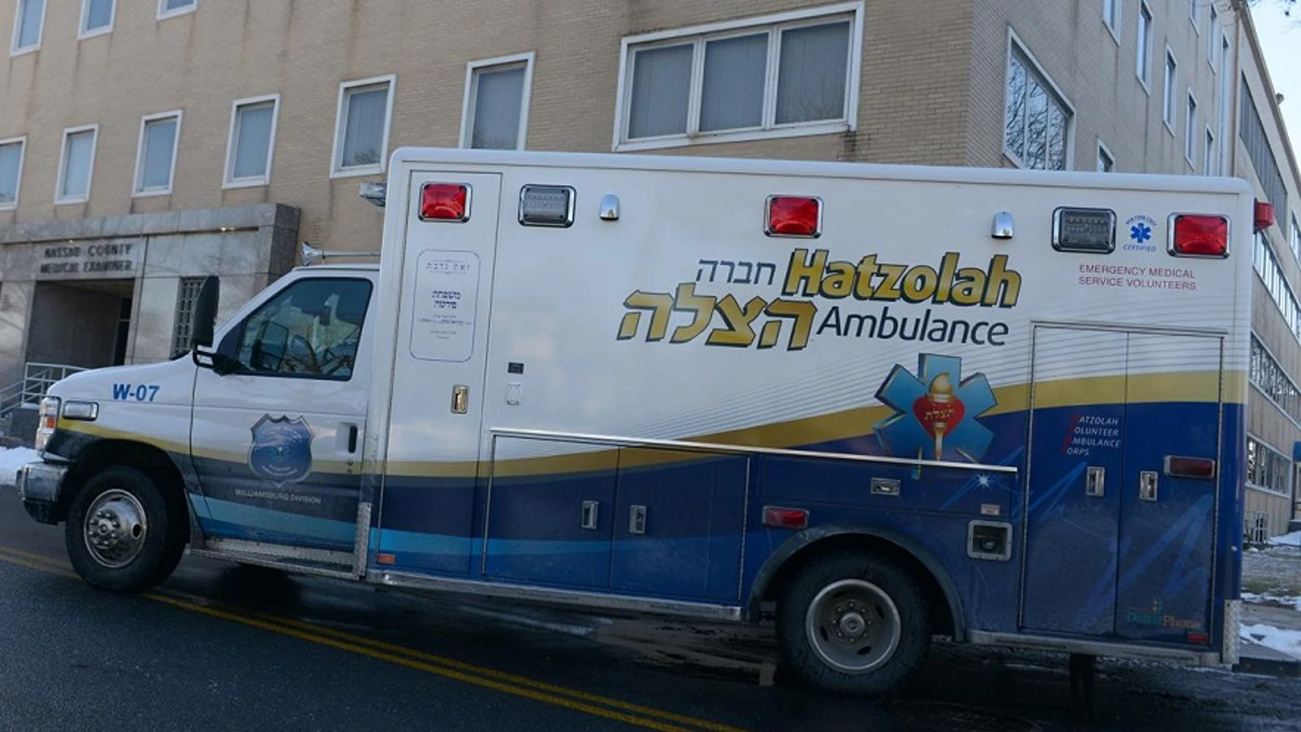Ambulancia en Kensington, EEUU Ambulancia en Kensington, EEUU