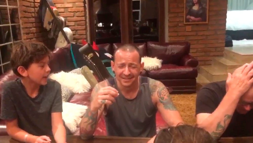 últimas imágenes del cantante de Linkin Park