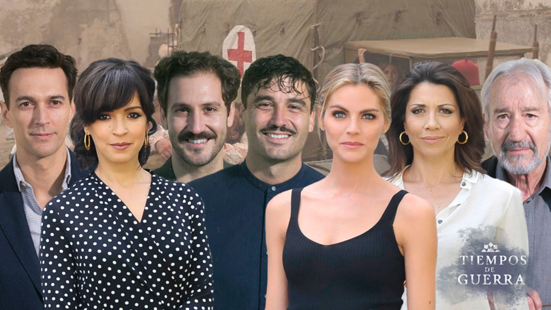 Los actores de 'Tiempos de guerra'