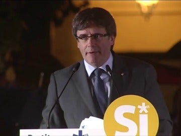 Puigdemont reta a Rajoy a explicar en el Congreso "el estado de excepción" en Cataluña Puigdemont reta a Rajoy a explicar en el Congreso "el estado de excepción" en Cataluña