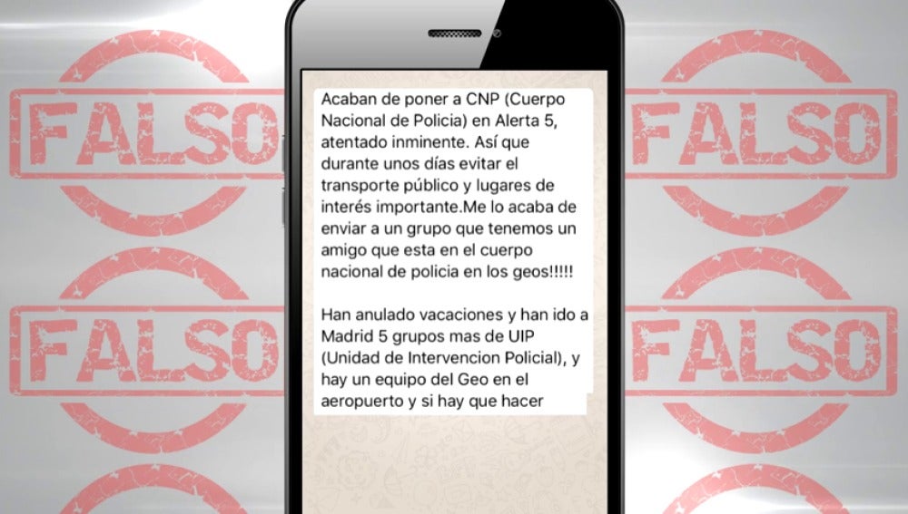 Detenida una mujer en Málaga por difundir una falsa alarma de atentado en WhatsApp 