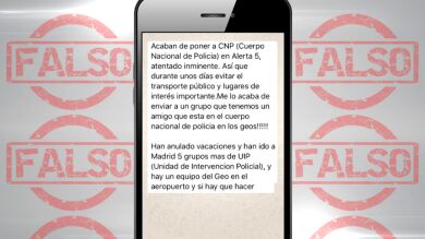 Detenida una mujer en Málaga por difundir una falsa alarma de atentado por WhatsApp 